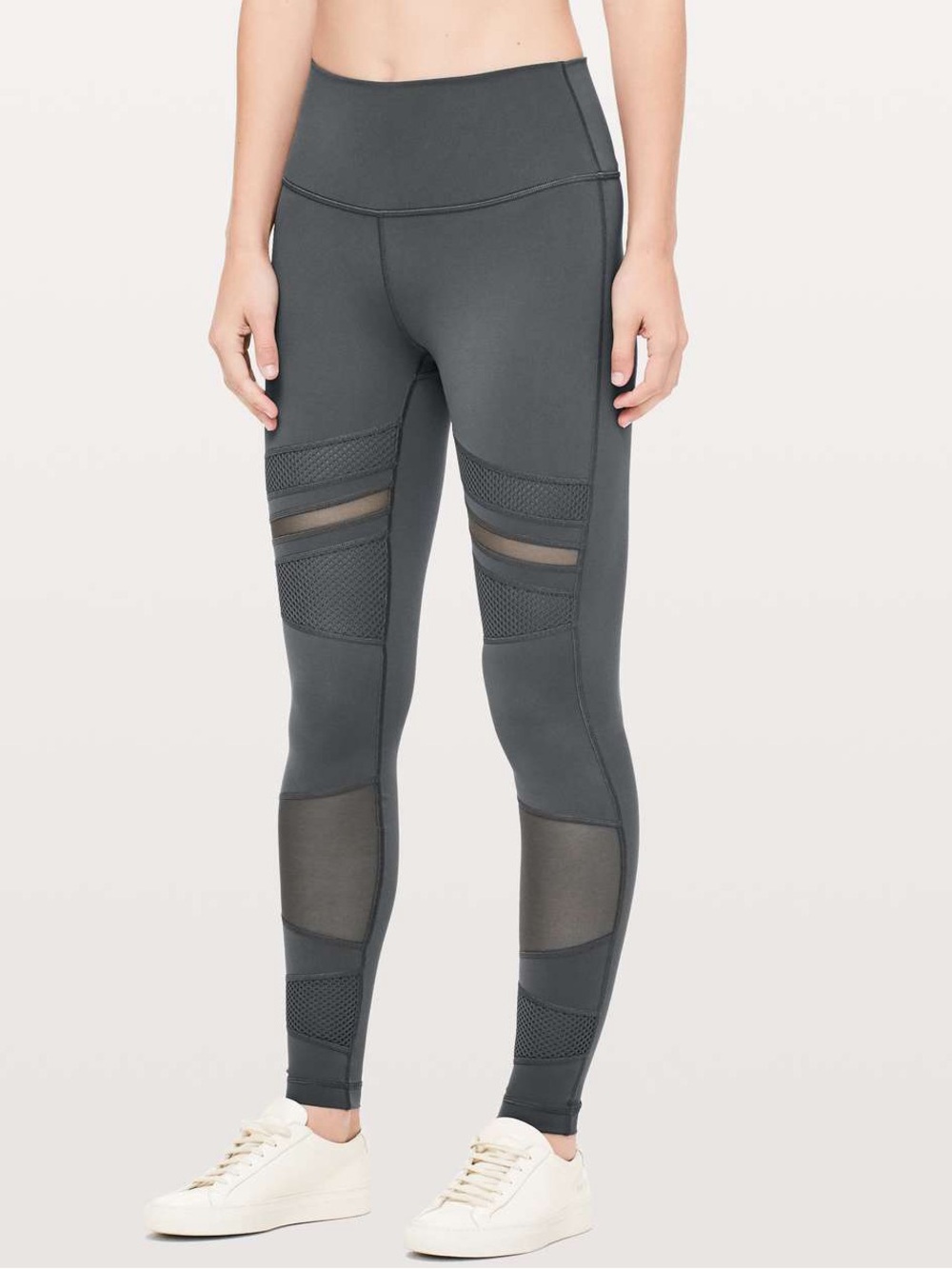 Lululemon Wunder Under Melanite High-Rise Tight *Mix & Mesh 28" Size 8 (Medium)